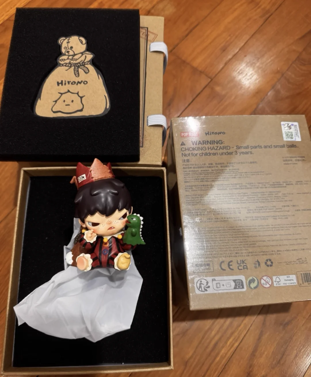 POPMART HIRONO back to play Limited edition figurines from the