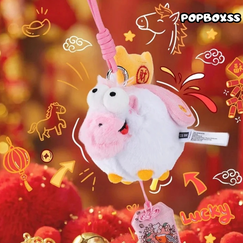 FUFU Pony Good Luck Is Coming Series Plush Pendant Blind Box - POPBOXSS
