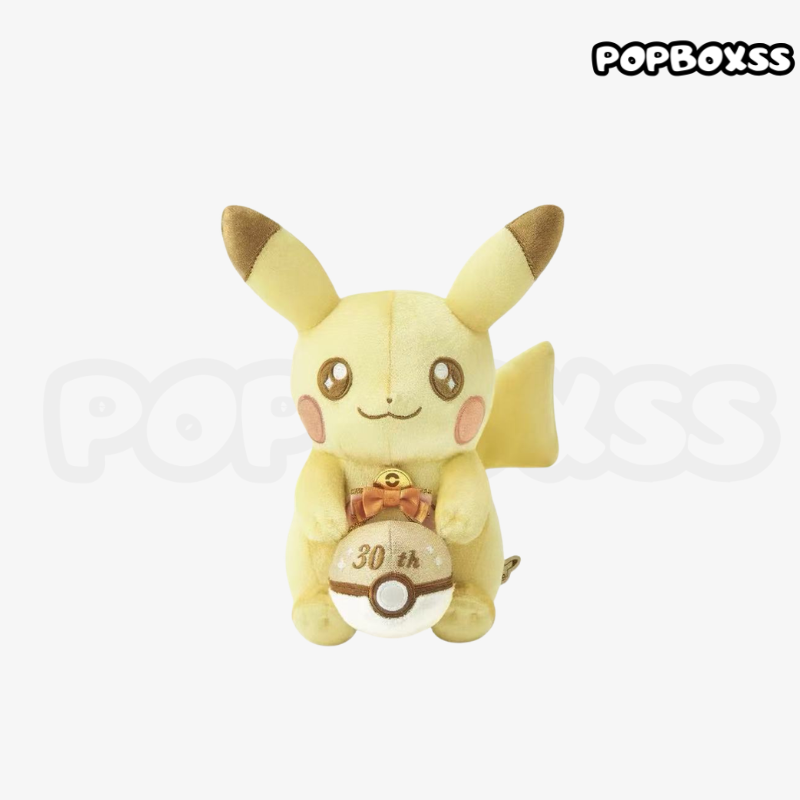 Pokémon Center Original 30th Anniversary Plush Pika Pika! Pikachu - POPBOXSS