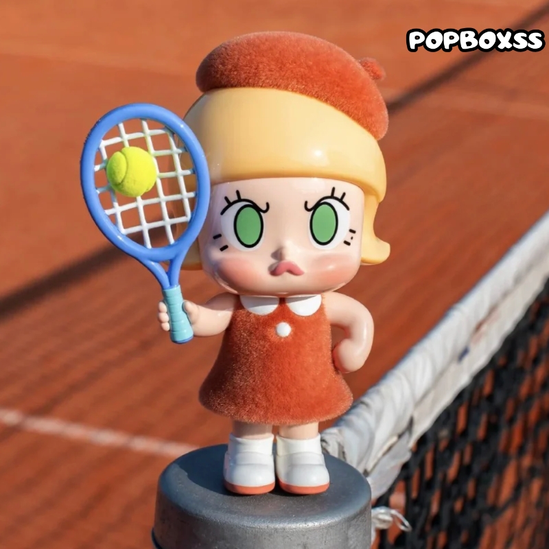POP MART ANGRY MOLLY Clay Court Series Figure - POPBOXSS