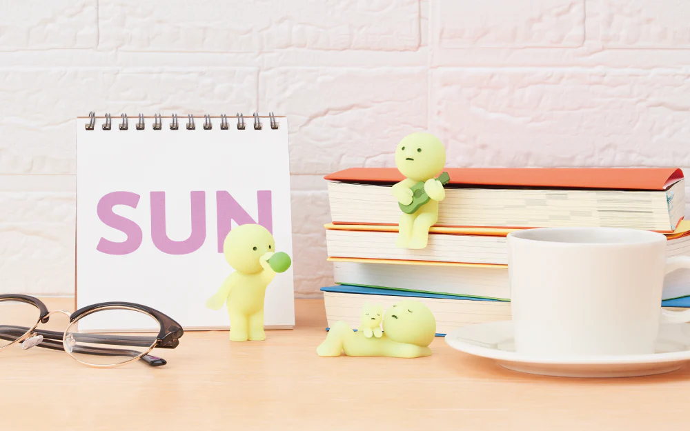 SMISKI Sunday Series blind box sonny angel - POPBOXSS