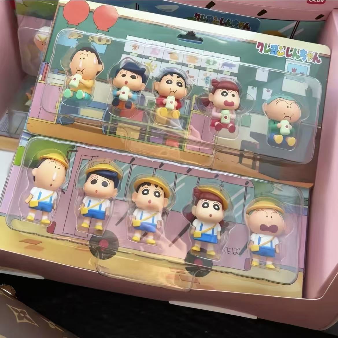 Crayon Shin-chan The five-person team mobilized blind box - POPBOXSS