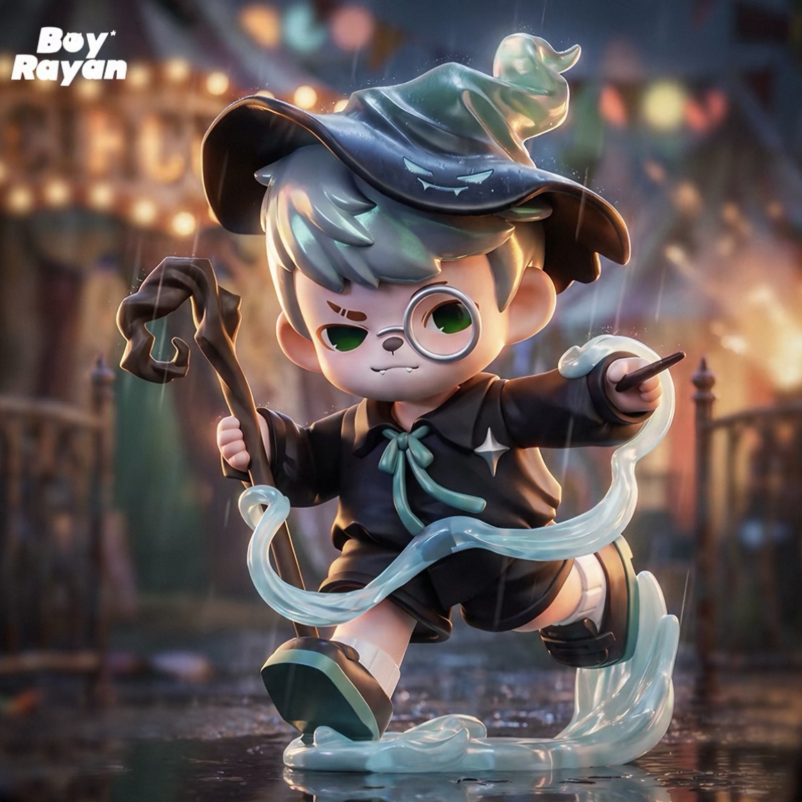 TNT SPACE Rayan: No.07 Tent Series Figure Blind Box - POPBOXSS