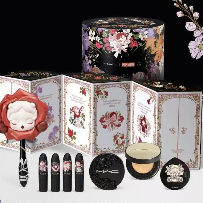POPMART Skullpanda  x MAC Chinese Valentine's Day Lipstick Gift Set - POPBOXSS