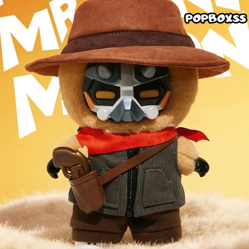 MR.BONE Fluffy Agent Team Series Plush Blind Box - POPBOXSS