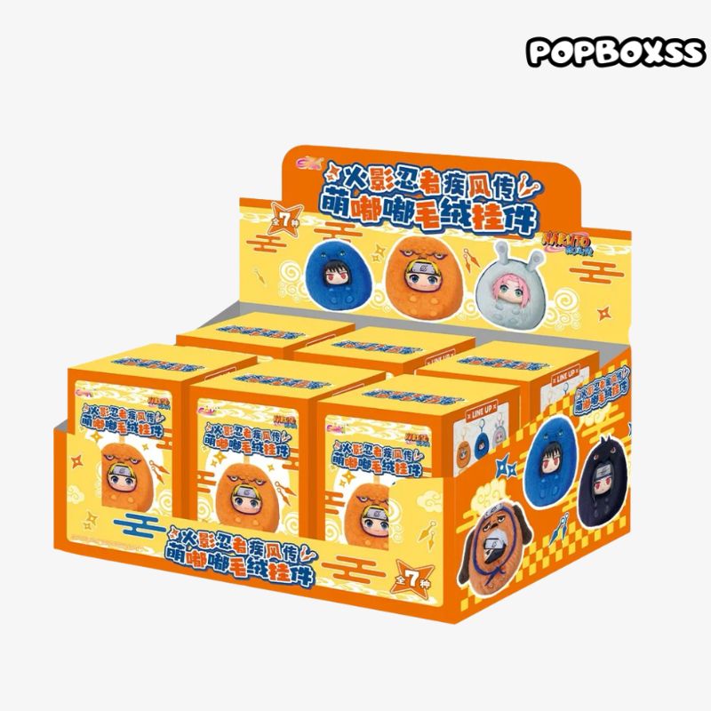 Naruto Shippuden Fluffy Series Plush Pendant Blind Box - POPBOXSS