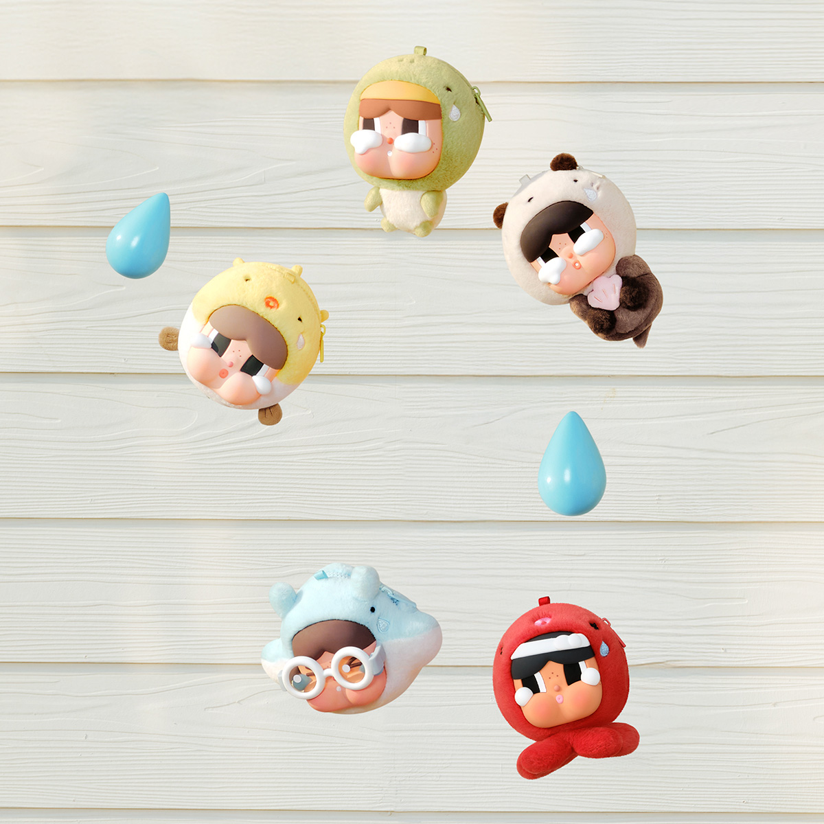RYBABY Cry Me an Ocean Series Earphone Bag(PRE ORDER) - POPBOXSS