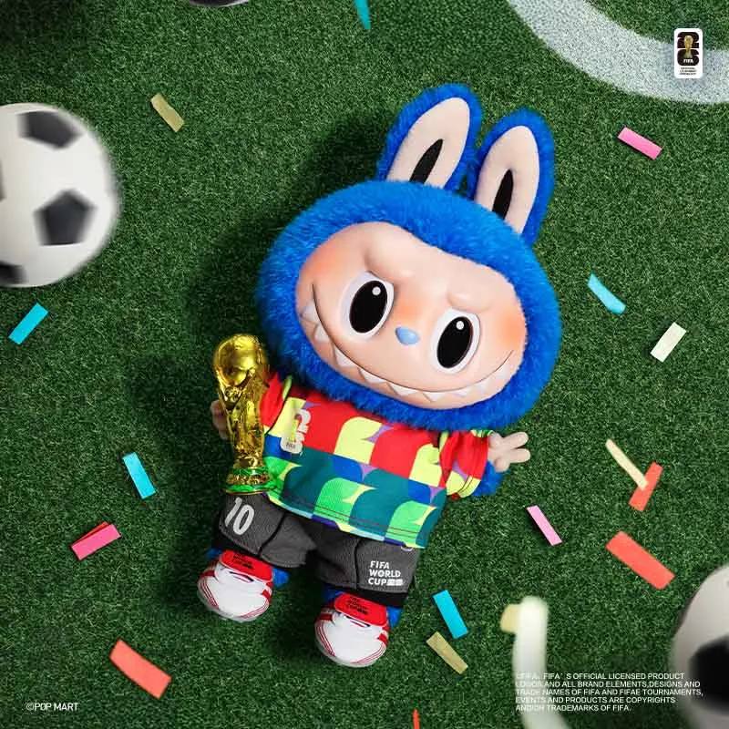 THE MONSTERS × FIFA SERIES-Catch the Win Vinyl Plush Doll(PRE-ORDER) - POPBOXSS