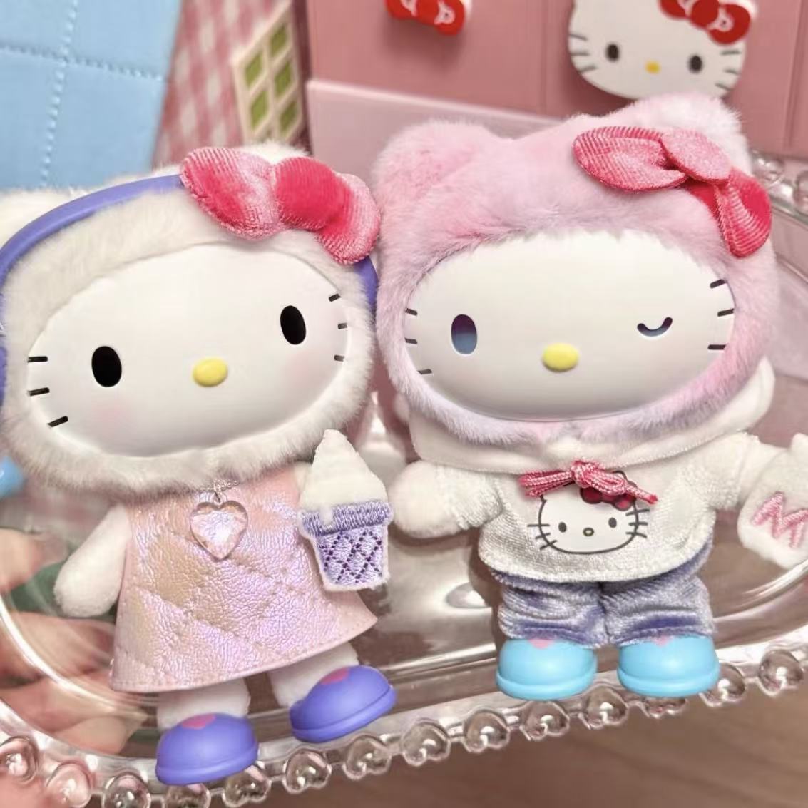 SANRI0 Sweet Cool Series Plush Pendant Blind Box - POPBOXSS