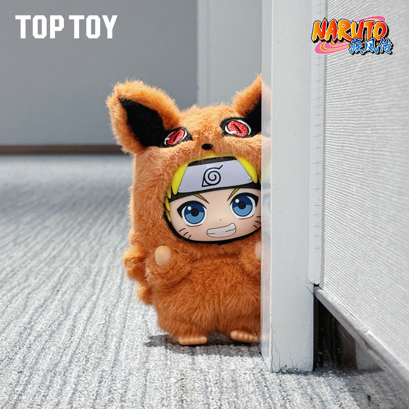 TOPTOY Naruto Shippuden Cute Beast Party Series Vinyl Plush Naruto Kakashi Uchi Blind Box - POPBOXSS