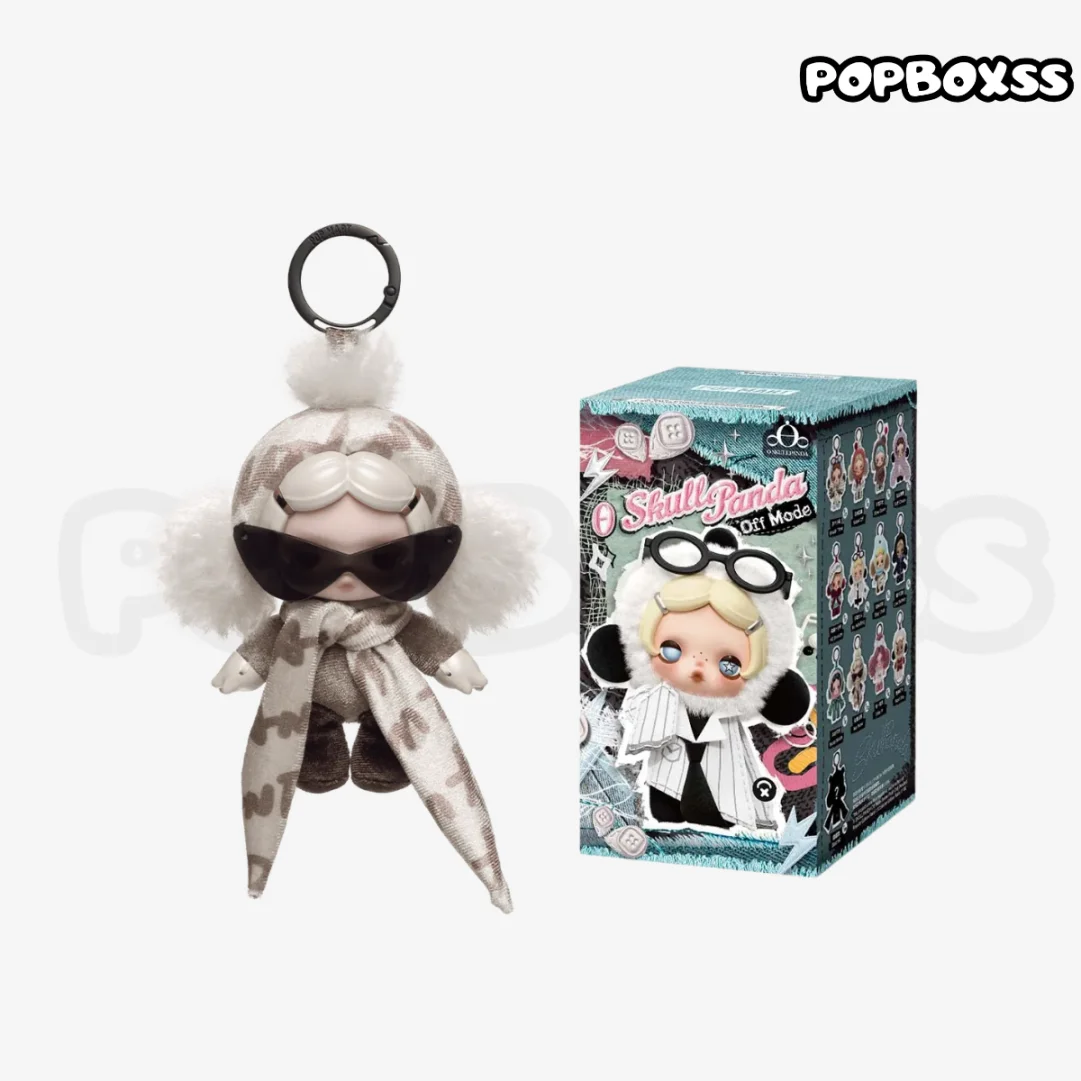 POP MART Skullpanda Off Mode Series Plush Pendant Blind Box