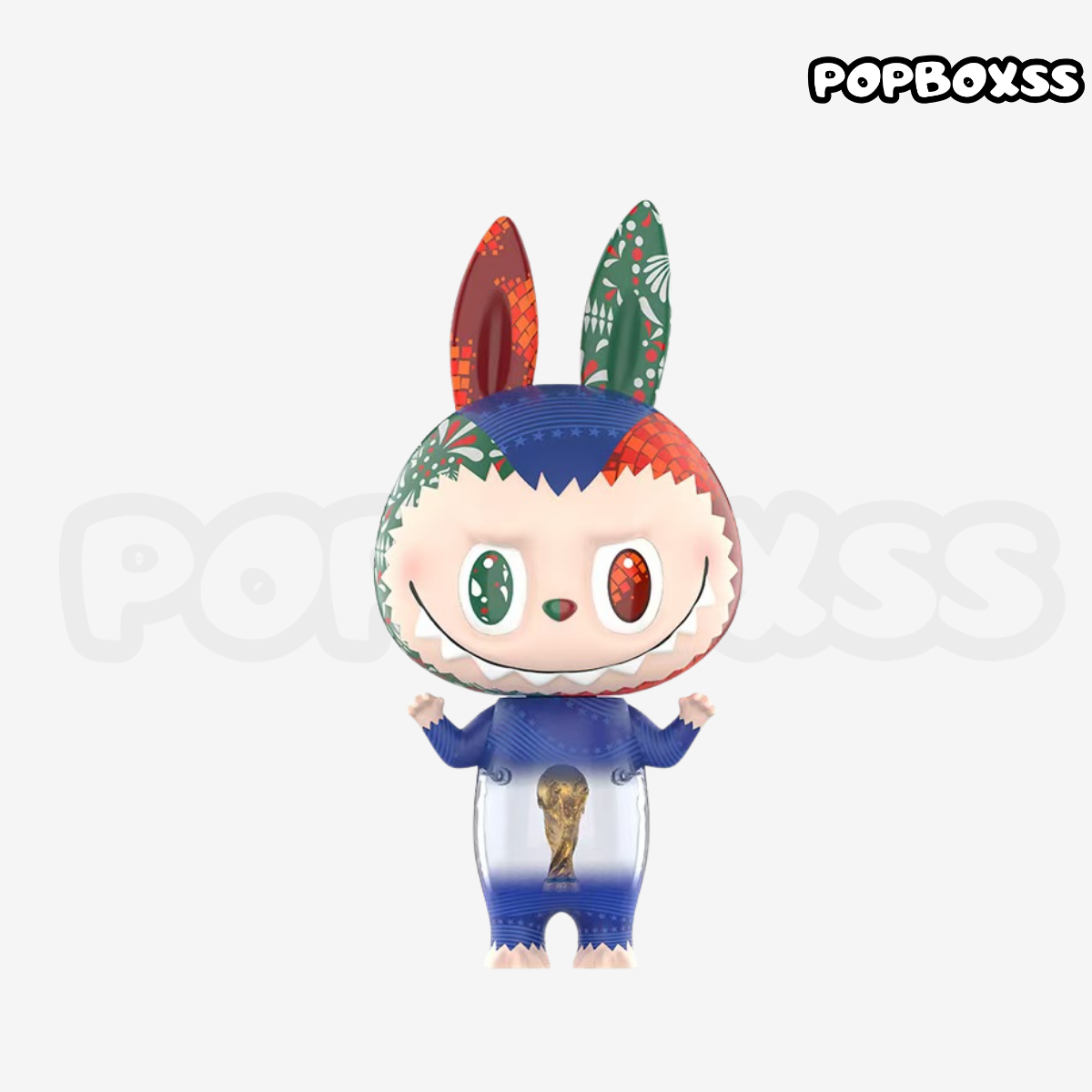 POPMART The Monster MEGA LABUBU World Cup 400% figurines（PRE ORDER） - POPBOXSS