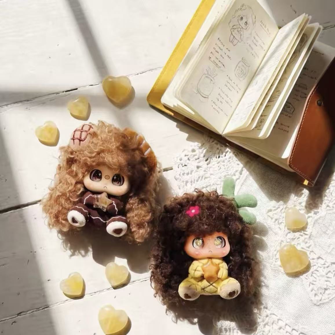 Micoco Nono Crystal Whispers Series Plush Pendant Blind Box - POPBOXSS