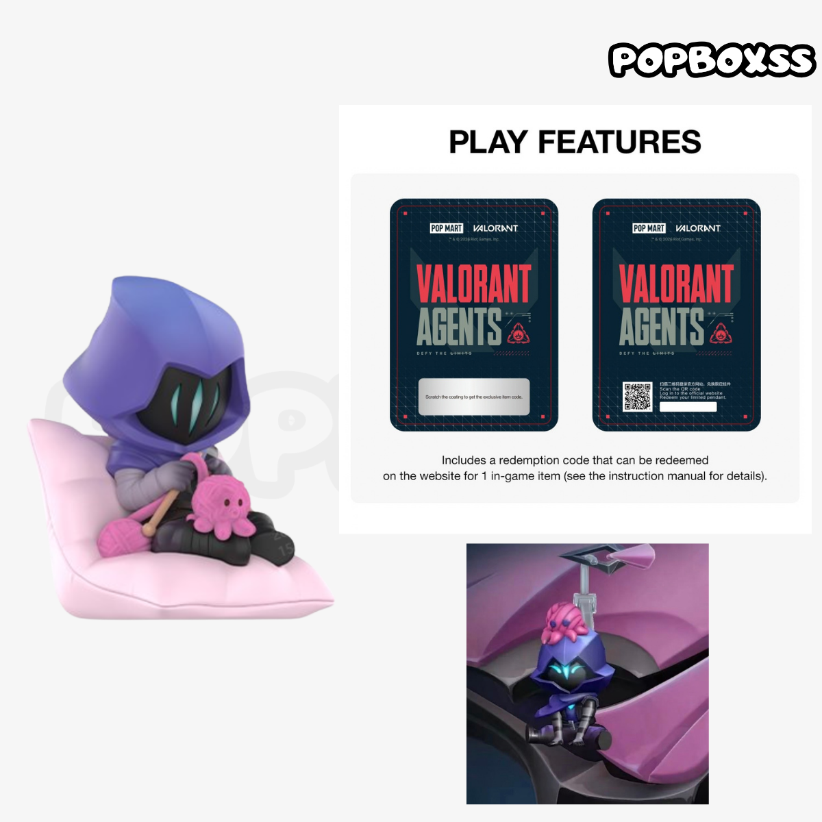POPMART VALORANT Classic Agents Series Figures - POPBOXSS