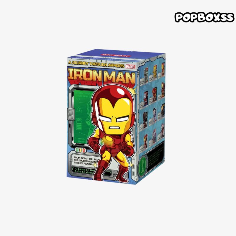 Marvel Iron Man: A Journey Through Armors Series Figures Blind Box - POPBOXSS