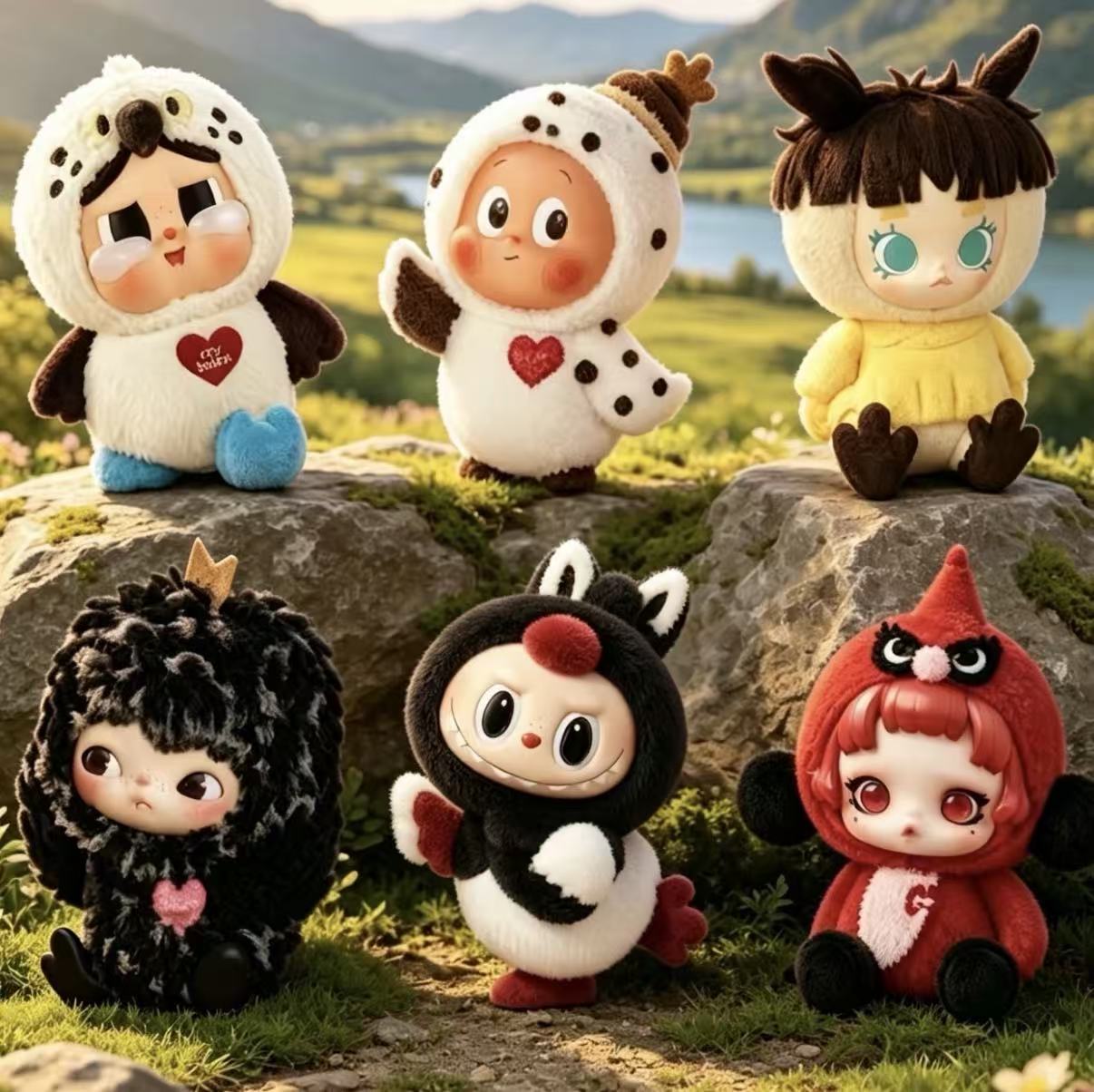 POP MART Dear Birds Series Plush Pendent Blind Box (PRE-ORDER) - POPBOXSS