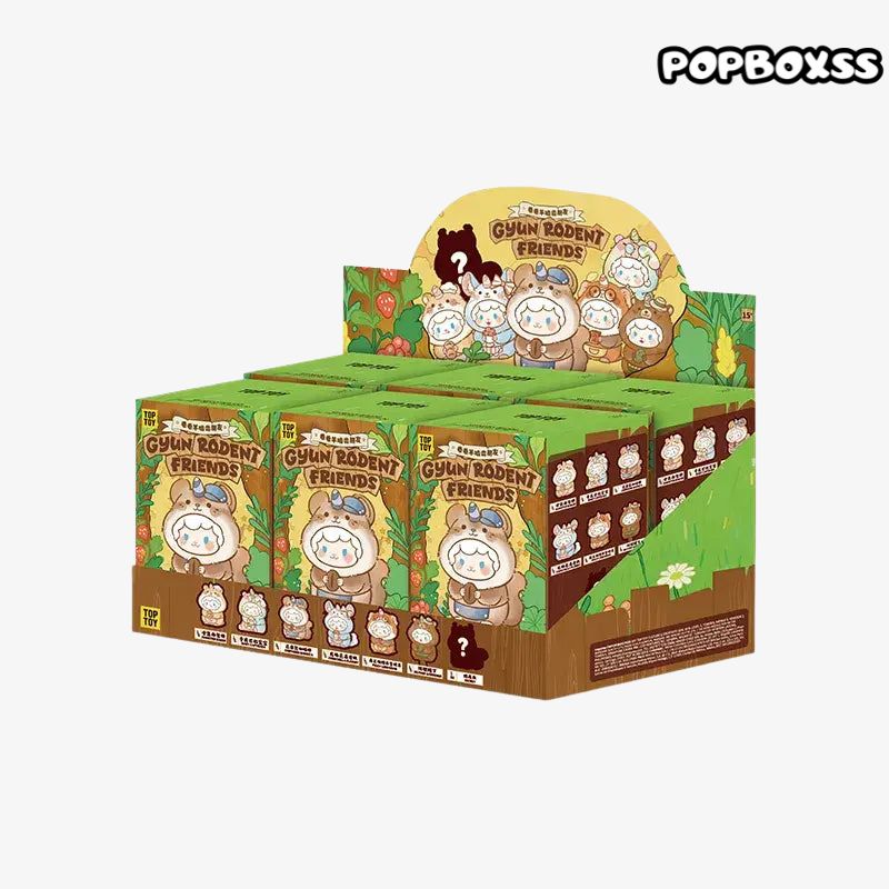 MEE MEE Rodent Friends Series Vinyl Plush Blind Box - POPBOXSS