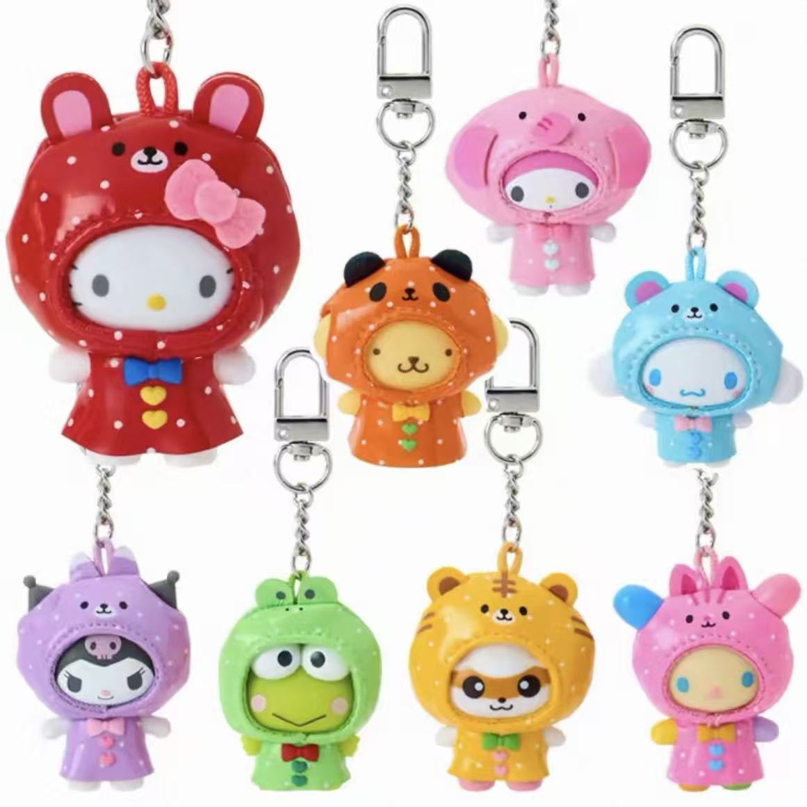SANRIO Chibitomo V2 Plush Pendant Blind Box Collection - POPBOXSS
