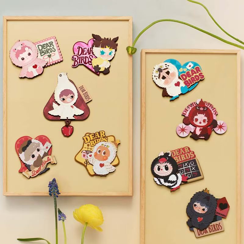 POP MART Dear Birds Series-Fridge Magnet Blind Box (PRE-ORDER） - POPBOXSS