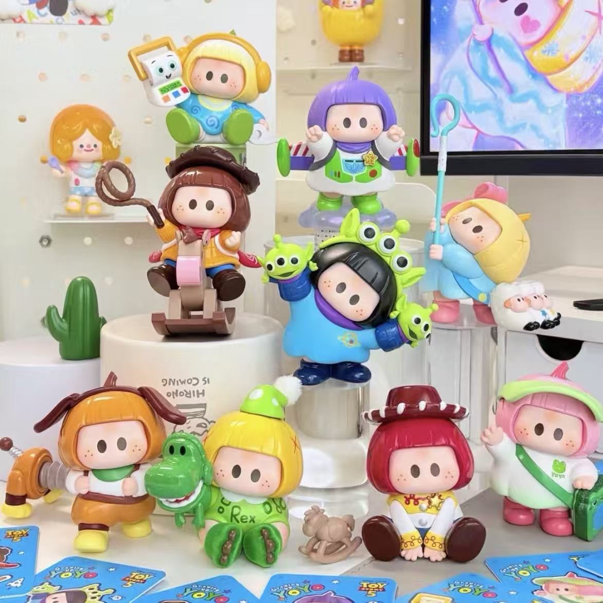DSN YOYO Toy Story 5 Growing Up Series Collectible Figure Blind Box - POPBOXSS