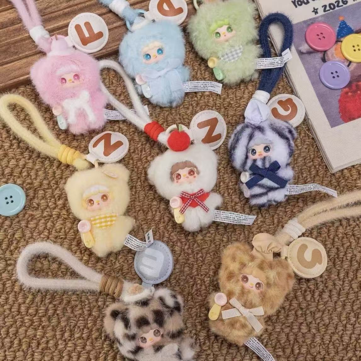Yooki V4 Just A Bite Series Plush Vinyl Pendant Blind Box - POPBOXSS