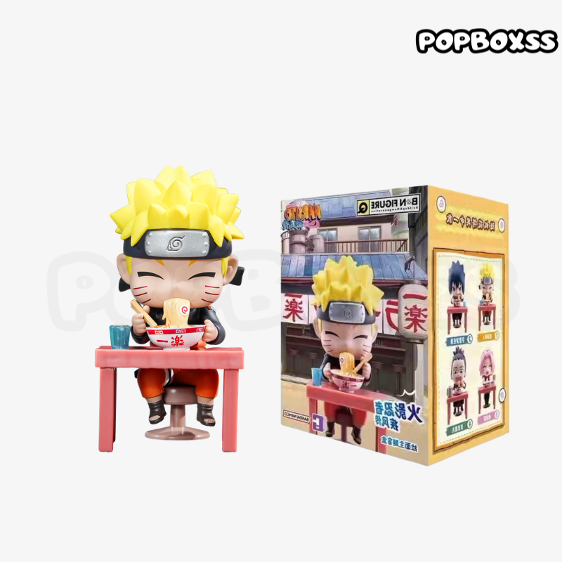 Naruto Shippuden Ramen-themed blind box figurines - POPBOXSS