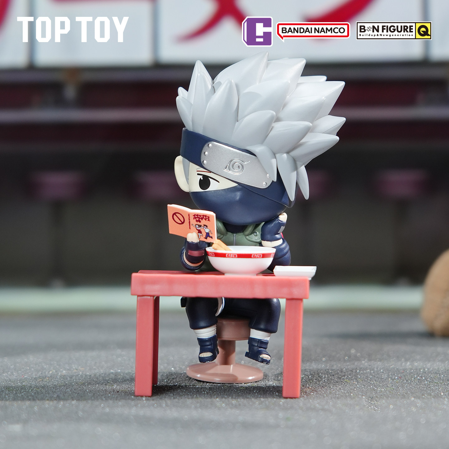 Naruto Shippuden Ramen-themed blind box figurines - POPBOXSS