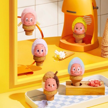 Twinkle Twinkle MOON GELATO Series-Ice Cream Plush Pendant Blind Box - POPBOXSS