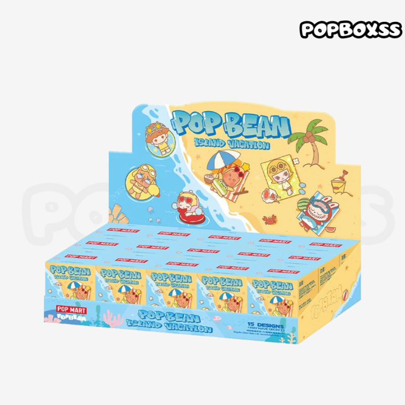 POPMART POP BEAN Island Vacation Series Mini Figures Blind Box (PRE-ORDER) - POPBOXSS