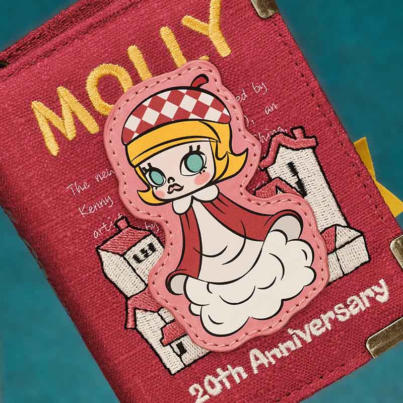 POP MART MOLLY 20th Anniversary Scenery Along the Way Series Retro Book Mini Bag Blind Box (PRE-ORDER) - POPBOXSS