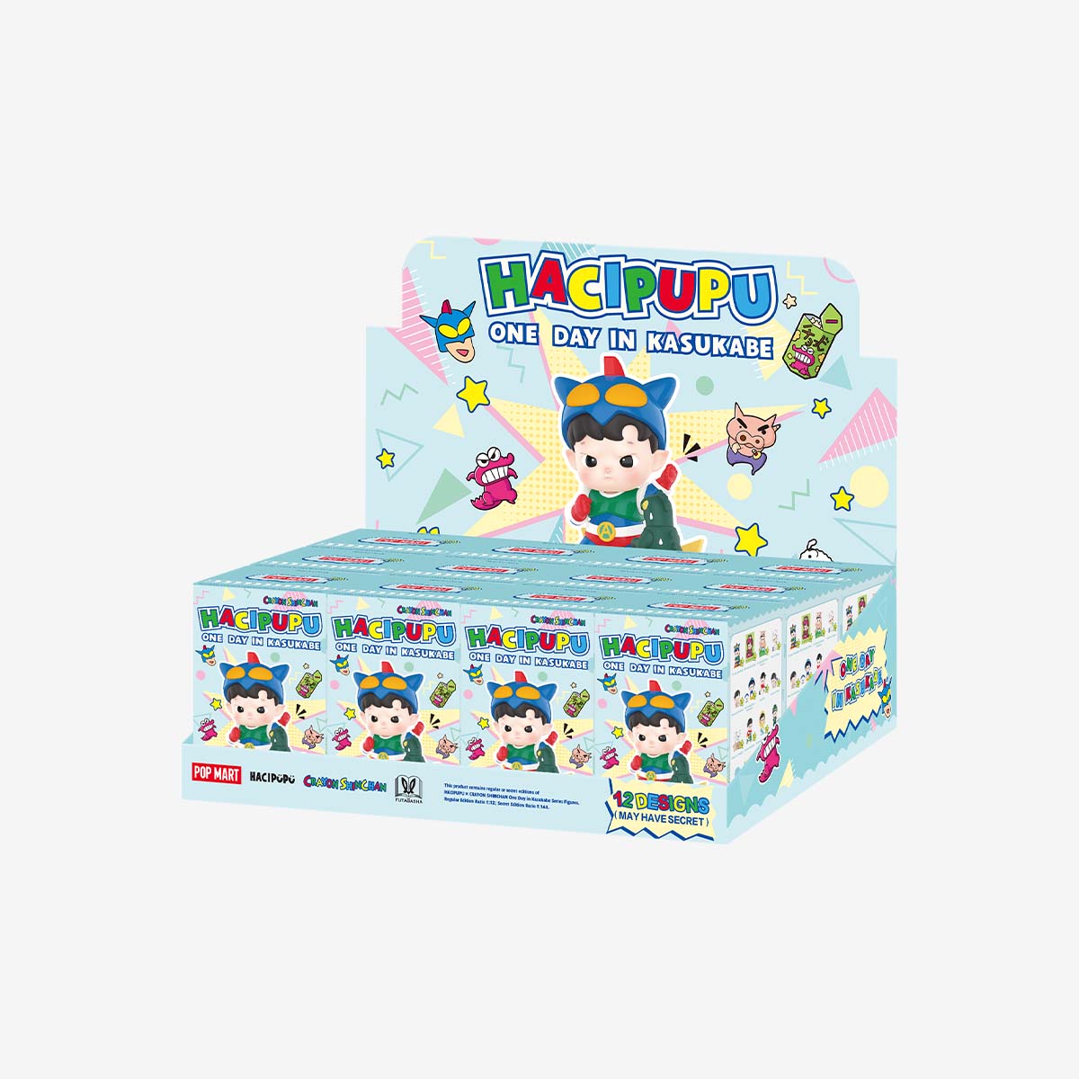 HACIPUPU x CRAYON SHINCHAN One Day in Kasukabe Series Figures(PRE ORDER) - POPBOXSS