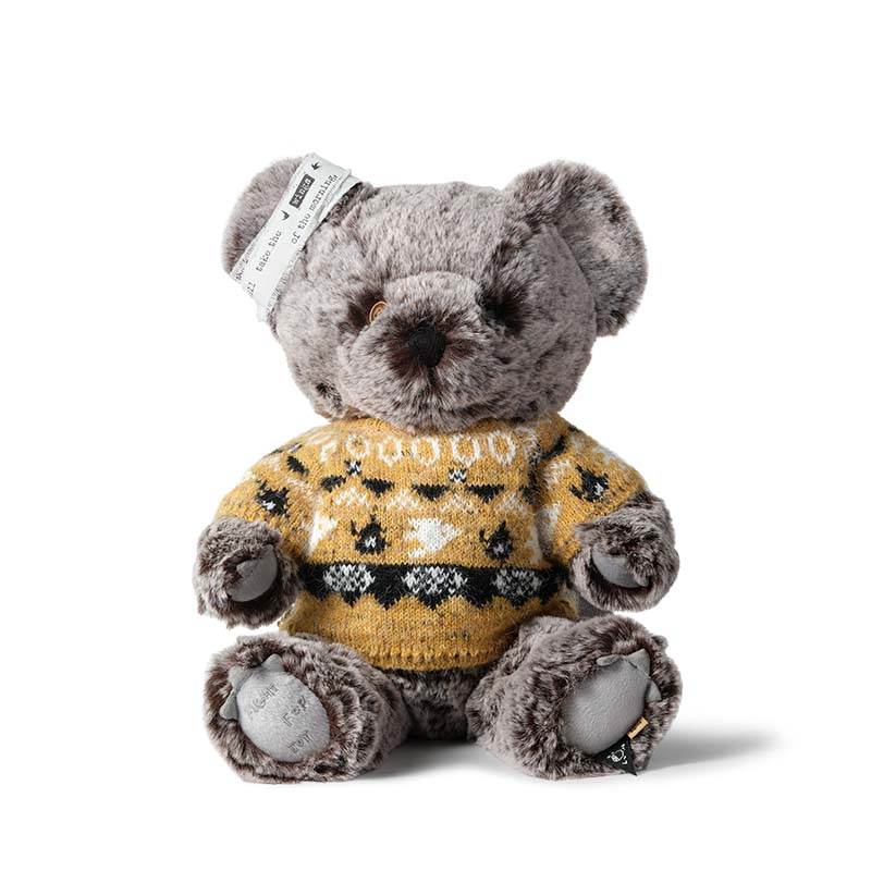 HIRONO Living Wild Snow Frost Plush Bear bag - POPBOXSS