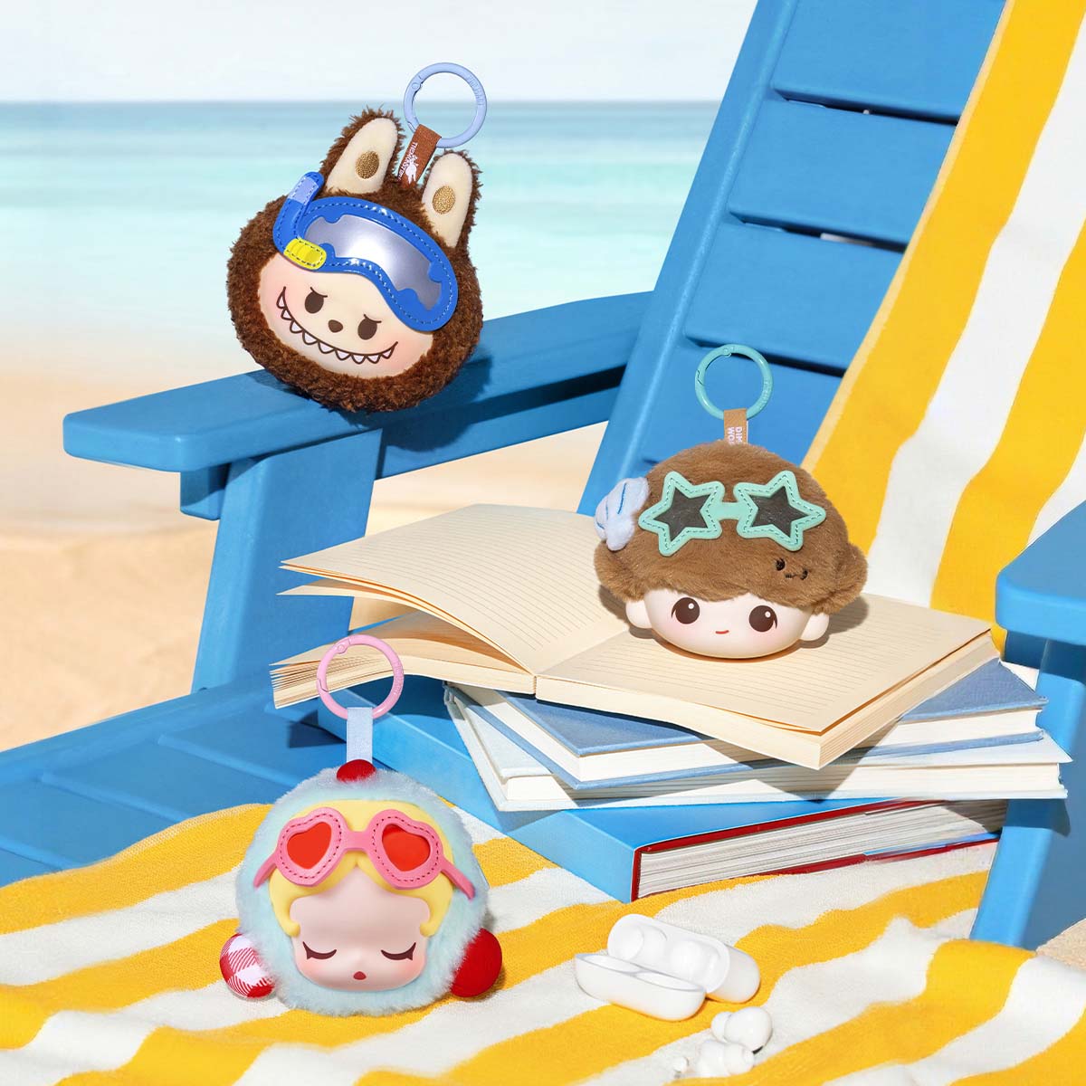 POPMART POP BEAN Island Vacation Series Earphone Case(PRE ORDER) - POPBOXSS