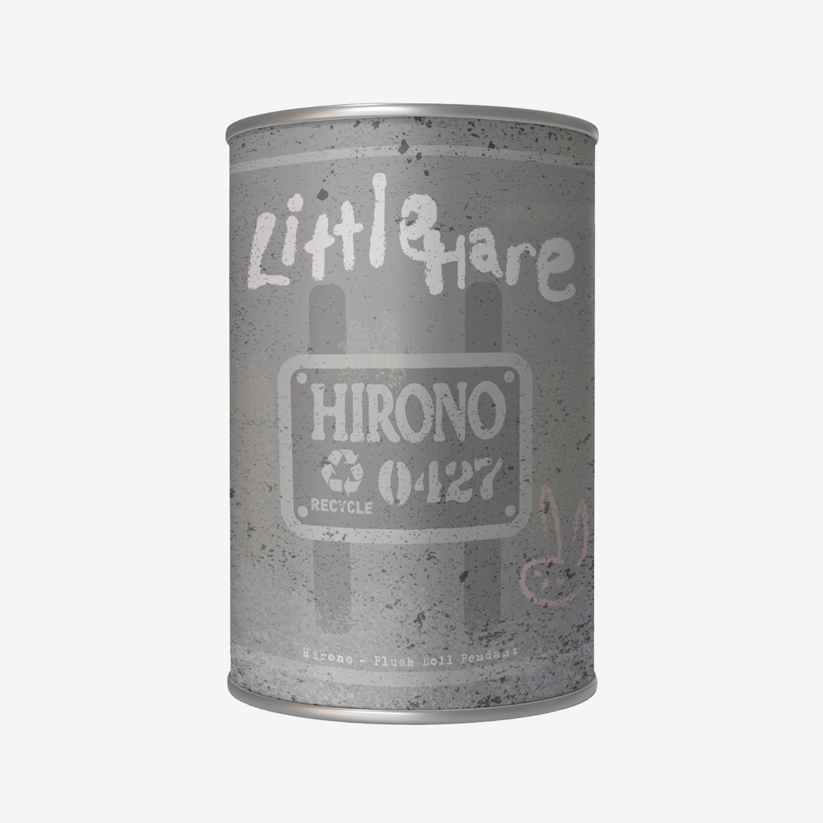 Hirono Little Hare Plush Doll Pendant - POPBOXSS