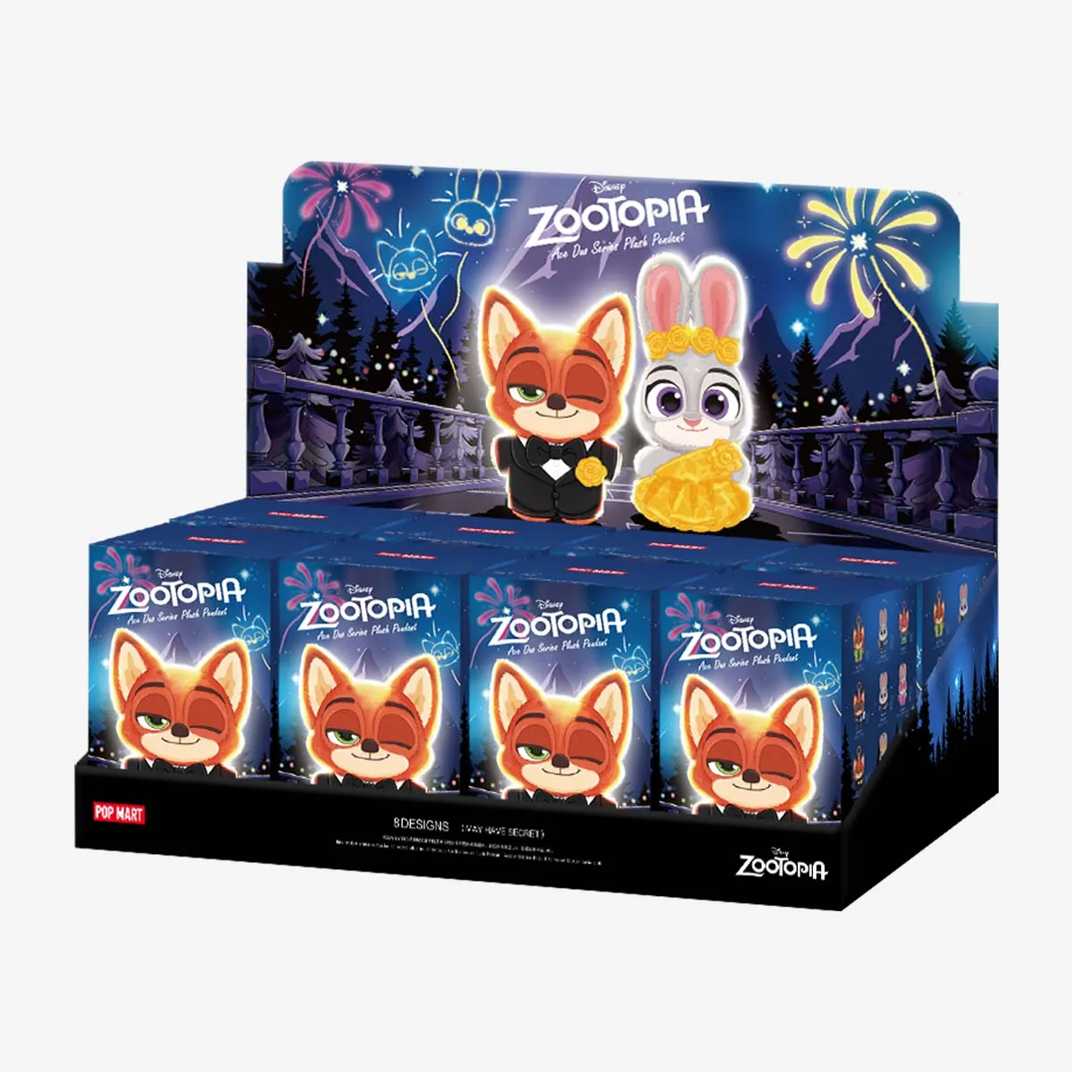 POPMART Zootopia Ace Duo Series Plush Pendant(PRE ORDER) - POPBOXSS