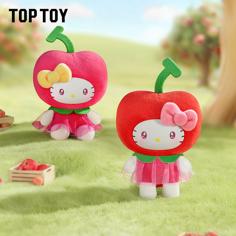 Sanrio Characters Fruit & Vegetable Series Mini Vinyl Keychain Pendant Blind Box - POPBOXSS