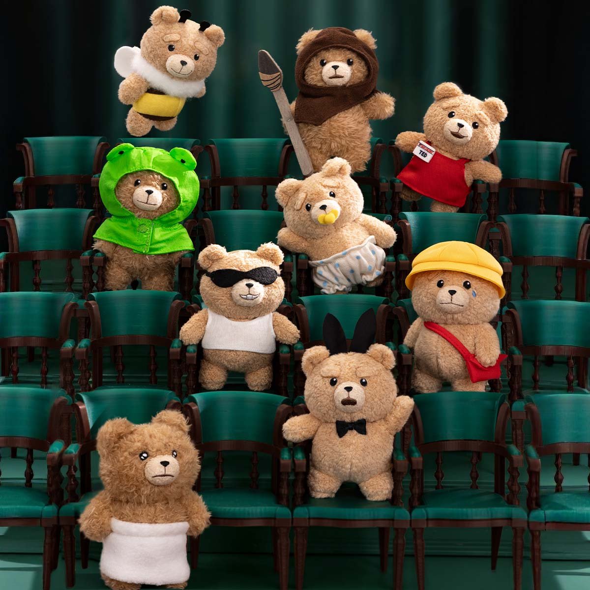 POPMART Ted2 baby Ted plush toys - POPBOXSS