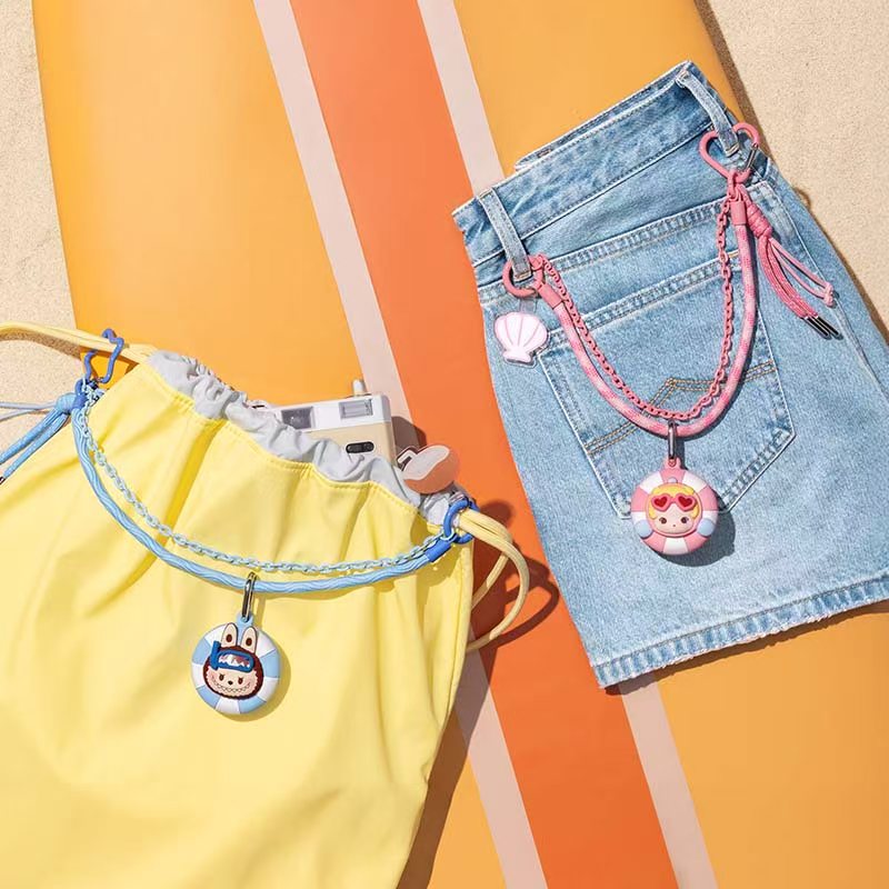 POPMART POP BEAN Island Vacation Series Multi functional Lanyard Blind Box - POPBOXSS