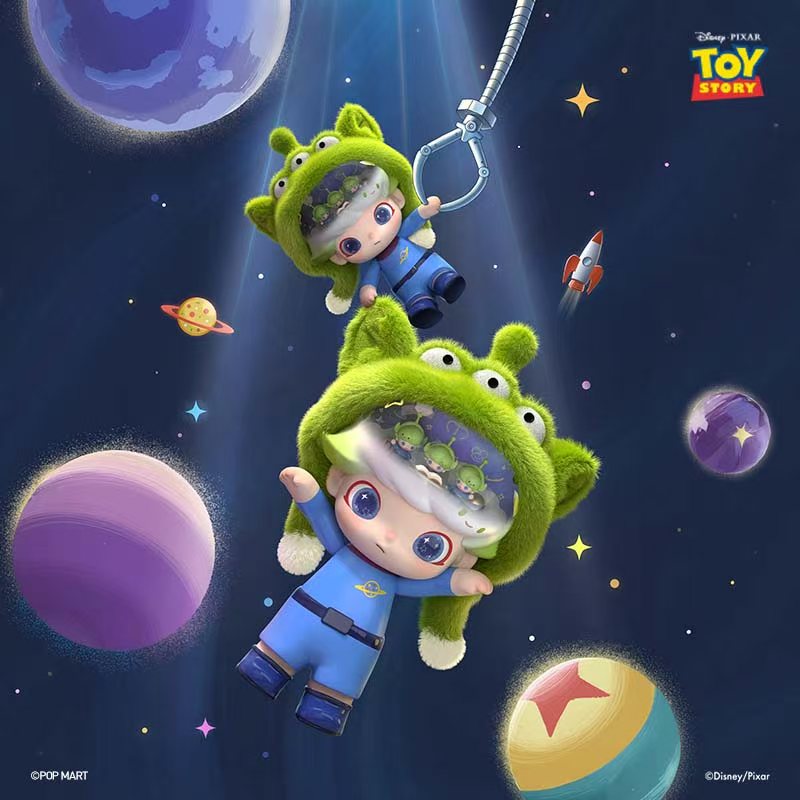 POPMART MEGA JUST DIMO0 400% PIXAR-Alien - POPBOXSS