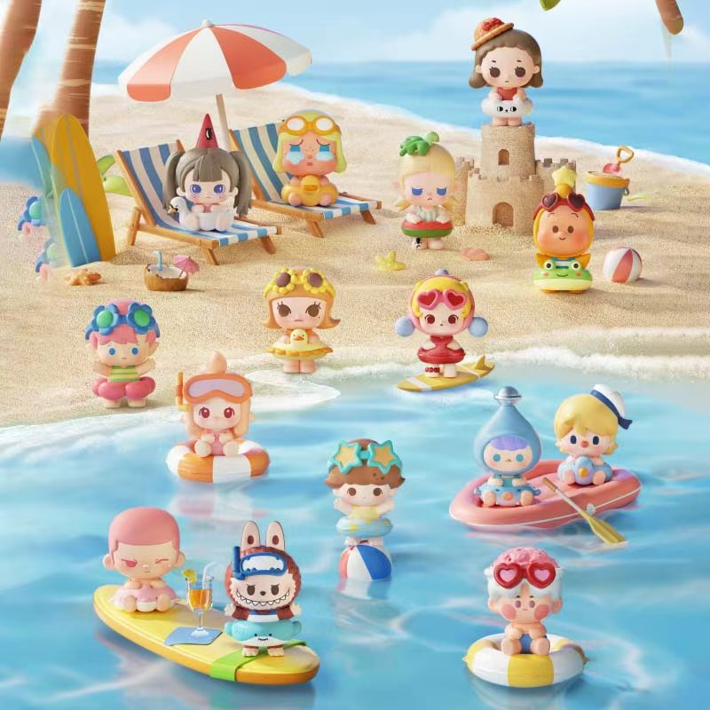 POPMART POP BEAN Island Vacation Series Mini Figures Blind Box (PRE-ORDER) - POPBOXSS