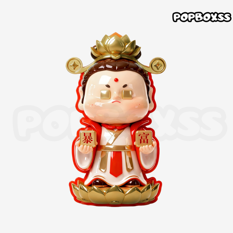 Heycera God of Wealth Furnace figurines - POPBOXSS