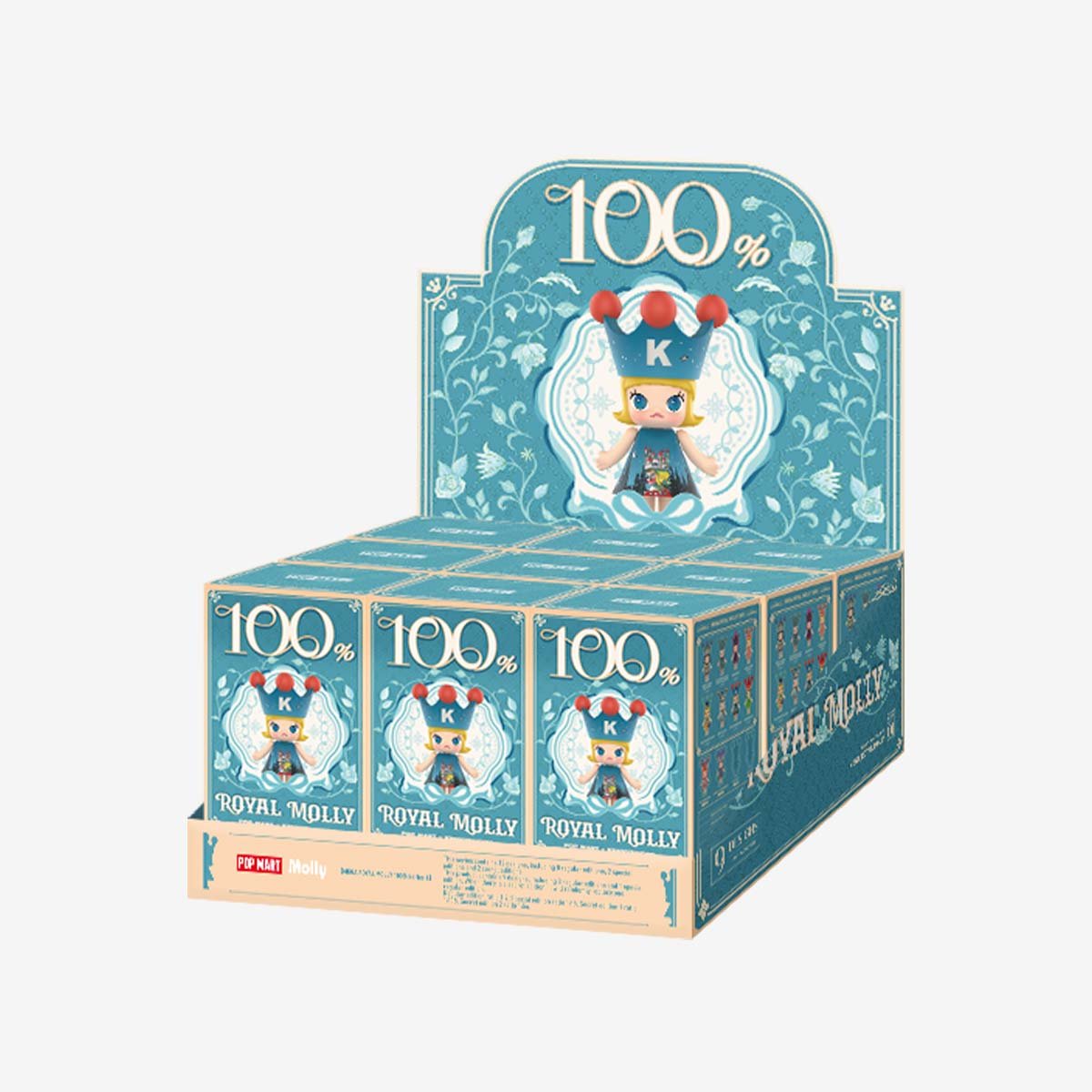 POPMART MEGA ROYAL MOLLY 100% Series 1 BLIND BOX(PRE ORDER) - POPBOXSS