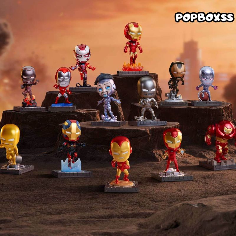 Marvel Iron Man: A Journey Through Armors Series Figures Blind Box (PRE-ORDER) - POPBOXSS