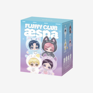 POPMART aespa Fluffy Club Series Vinyl Plush Doll Pendant - POPBOXSS