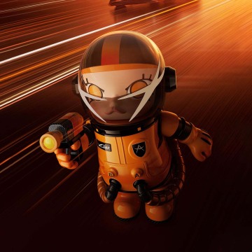 MEGA SPACE MOLLY 400% Apollo（PRE ORDER） - POPBOXSS