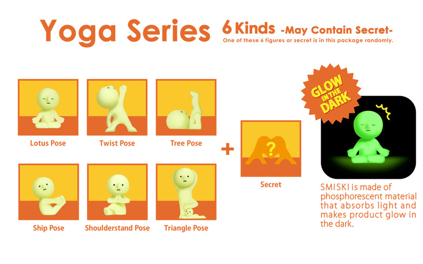 SMISKI Yoga Series blind box - POPBOXSS