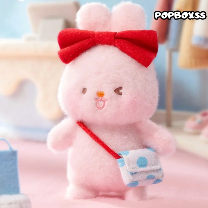 MOMO BUNNY Energetic Wardrobe Series Plush Pendant Blind Box - POPBOXSS