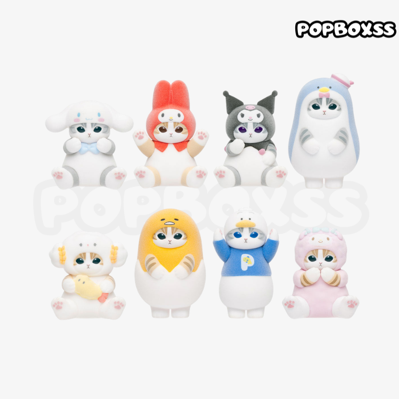mofusand x Sanrio Characters Fluffy Flock Figure Collection Vol. 2(PRE ORDER) - POPBOXSS