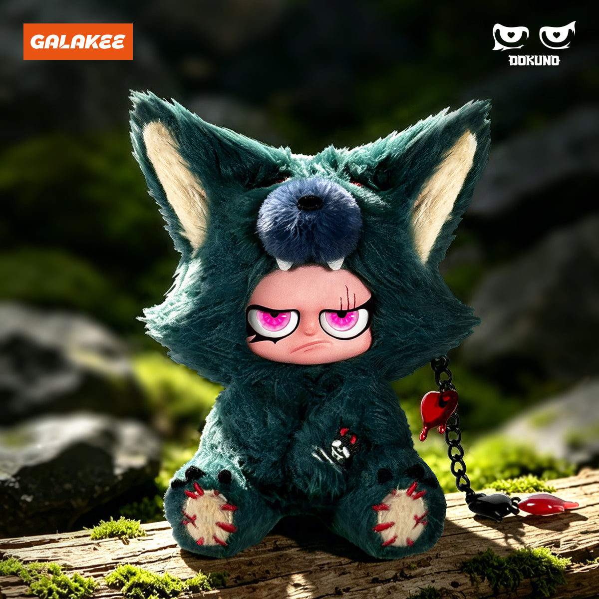 DOKUNO Battle in Jungle Series Plush Pendant Blind Box (PRE-ORDER) - POPBOXSS