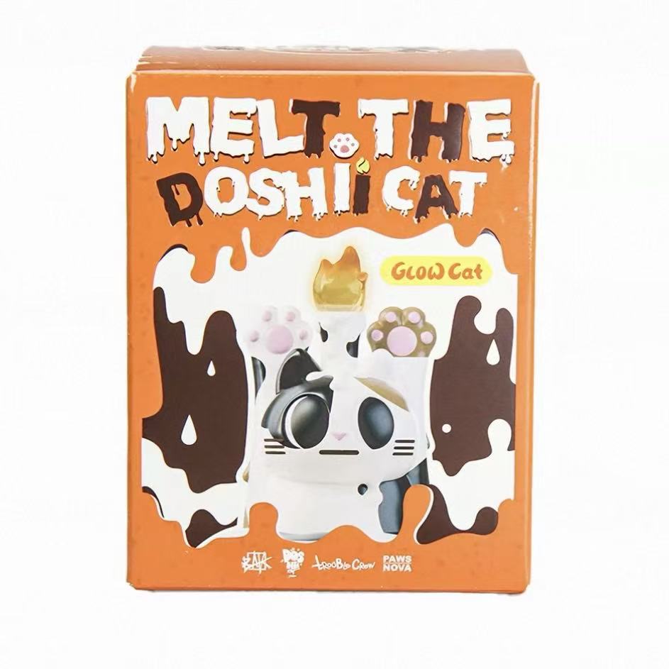 Trouble Crew MELT THE DOSHII CAT Series Night Light Figure Blind Box - POPBOXSS